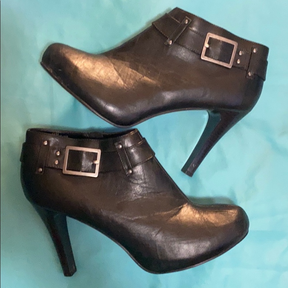 Black Booties size 11